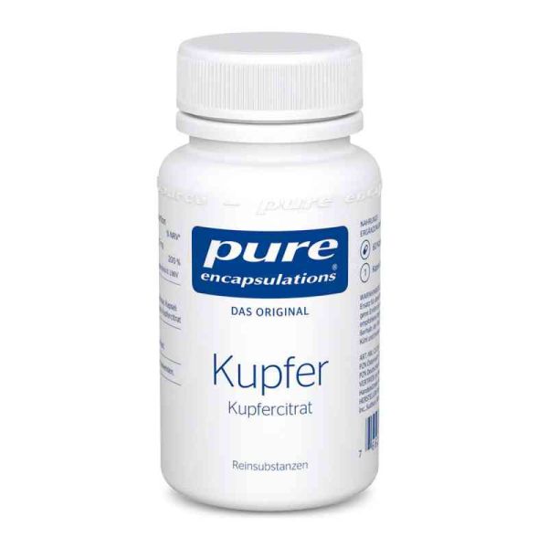 Pure Encapsulations Kupfer Kupfercitrat Kapseln (60 stk)