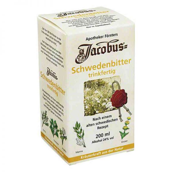 Jacobus Schwedenbitter trinkfertig (200 ml)