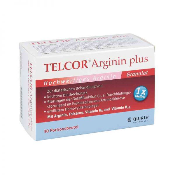 Telcor Arginin plus Beutel Granulat (30 stk)