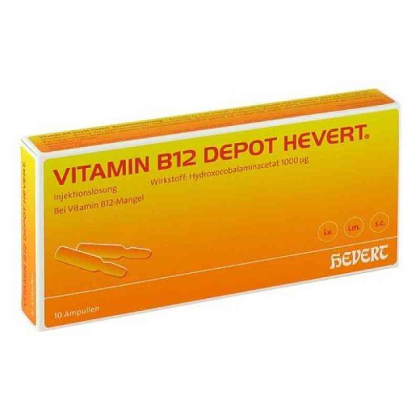 Vitamin B12 Depot Hevert Ampullen (10 stk)