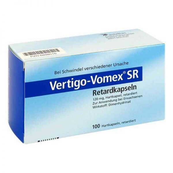 Vertigo-Vomex SR (100 stk)