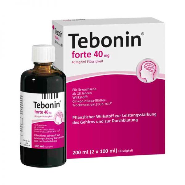 Tebonin forte 40mg (2X100 ml)