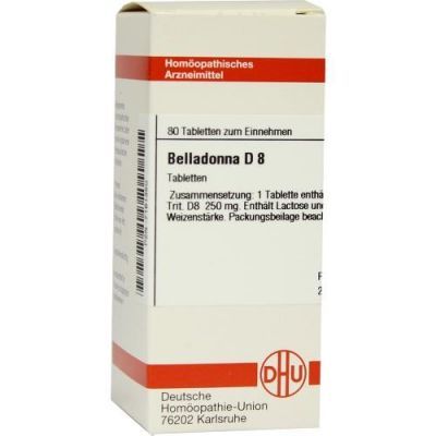 Belladonna D 8 Tabletten (80 stk)