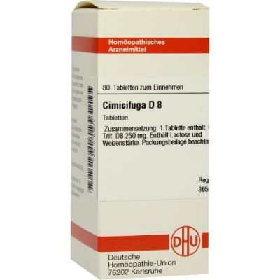 Cimicifuga D 8 Tabletten (80 stk)