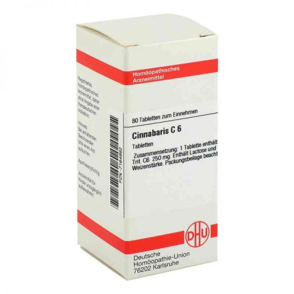 Cinnabaris C 6 Tabletten (80 stk)