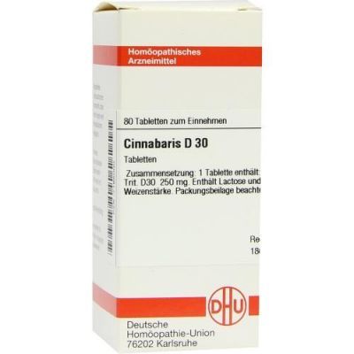 Cinnabaris D 30 Tabletten (80 stk)