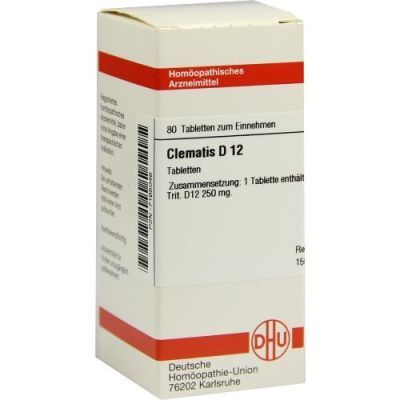 Clematis D 12 Tabletten (80 stk)