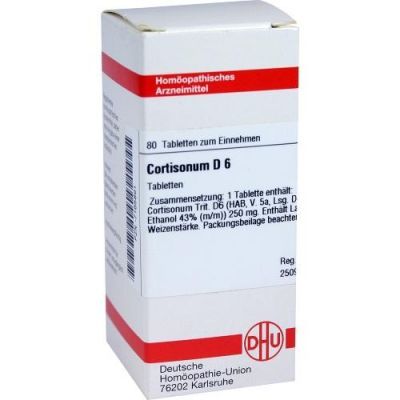 Cortisonum D 6 Tabletten (80 stk)