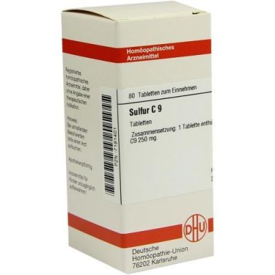 Sulfur C 9 Tabletten (80 stk)