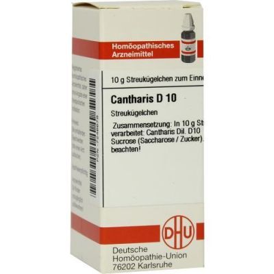 Cantharis D 10 Globuli (10 g)