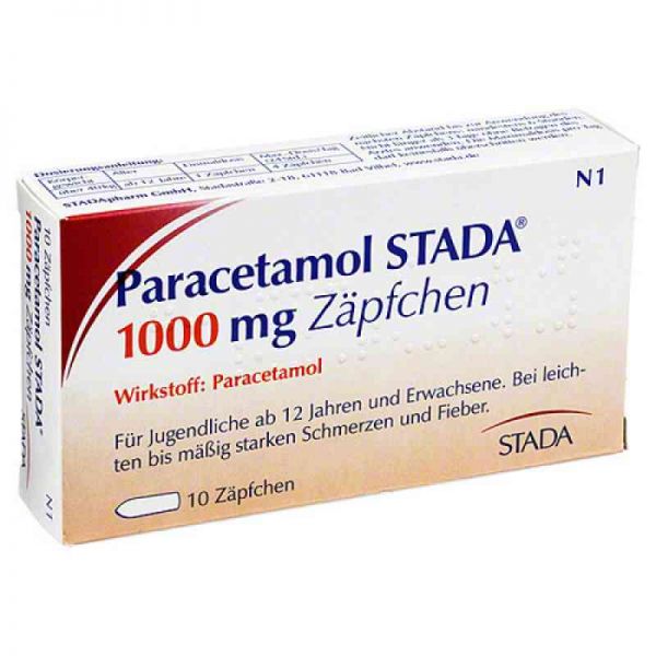 Paracetamol STADA 1000mg (10 stk)