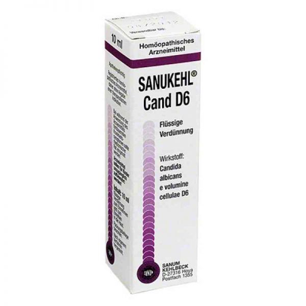 Sanukehl Cand D 6 Tropfen (10 ml)