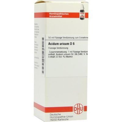 Acidum Uricum D 6 Dilution (50 ml)