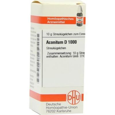 Aconitum D 1000 Globuli (10 g)