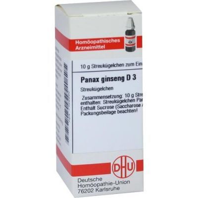 Panax Ginseng D 3 Globuli (10 g)