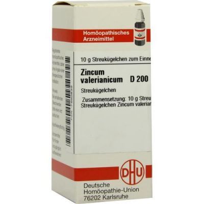 Zincum Valerianicum D 200 Globuli (10 g)