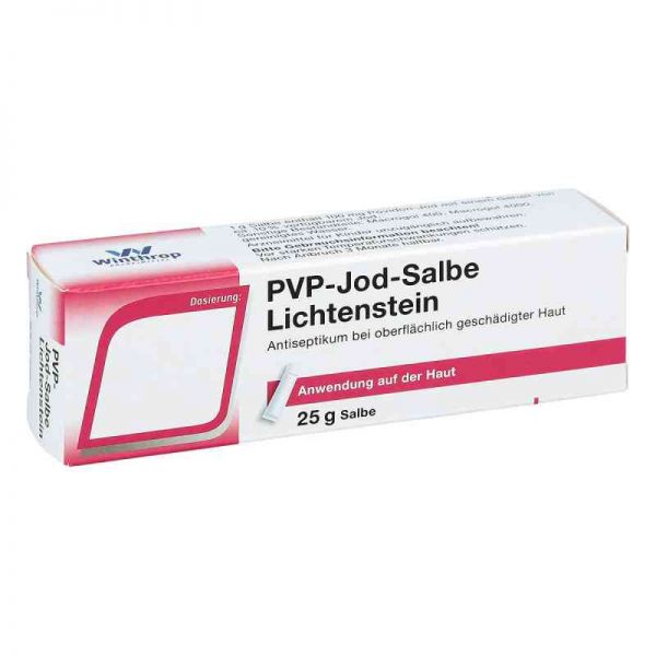 Pvp Jod Salbe Lichtenstein (25 g)