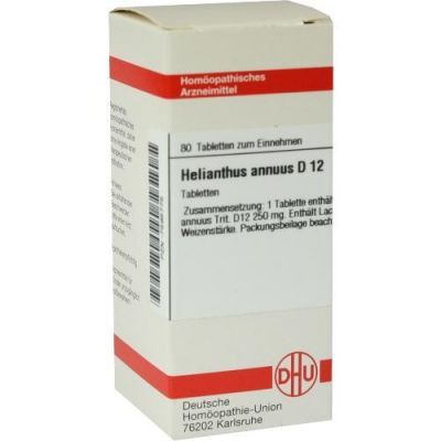 Helianthus Annuus D 12 Tabletten (80 stk)