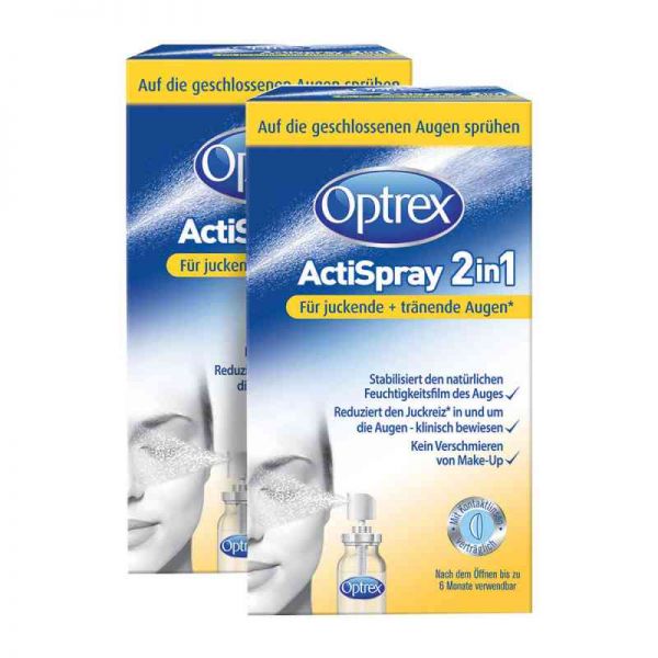 Optrex Actispray2in1 für juckende+tränende Augen (1 Pck)