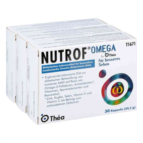 Nutrof Omega Kapseln (3X30 stk)