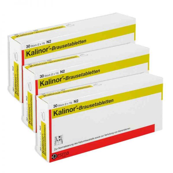 Kalinor Brausetabletten (3X30 stk)