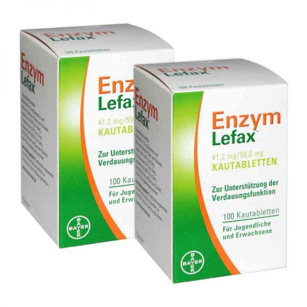 Enzym Lefax (2X100 stk)