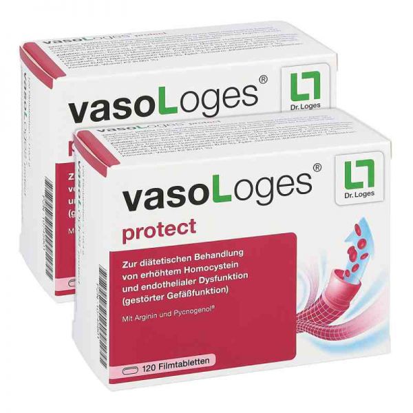 Vasologes protect Filmtabletten (2X120 stk)