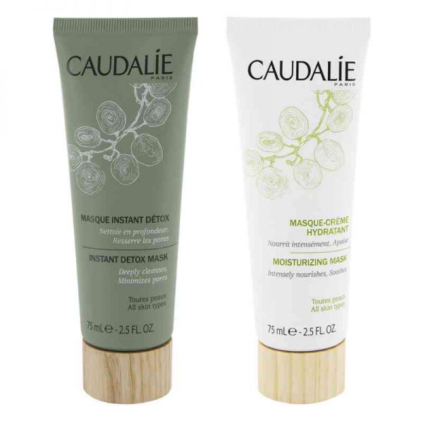 Caudalie Masken Belebende Duo (2x75 ml)