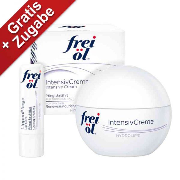 Frei Öl Intensivcreme (50 ml) + Frei Öl Lippenpflege gratis (1 stk)