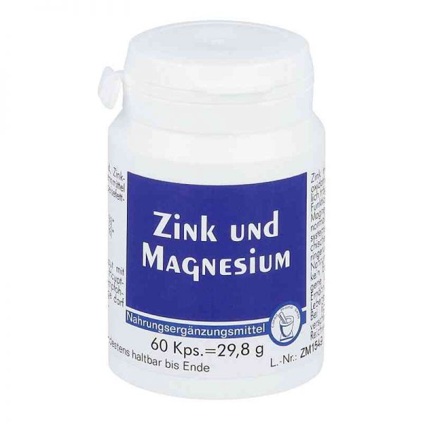 Zink + Magnesium Kapseln (60 stk)