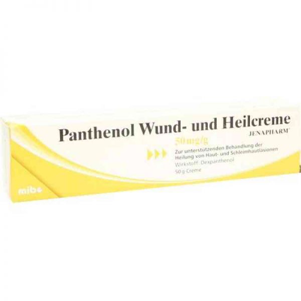 Panthenol Wund- und Heilcreme JENAPHARM 50mg/g (50 g)