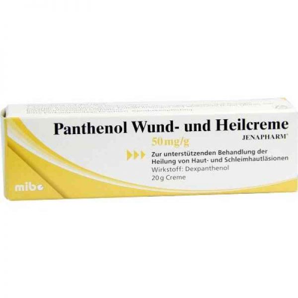 Panthenol Wund- und Heilcreme JENAPHARM 50mg/g (20 g)