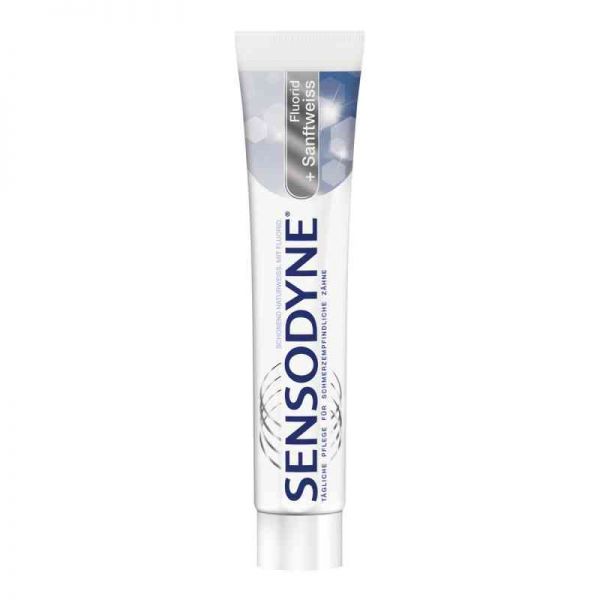 Sensodyne Fluorid + Sanftweiss Zahncreme (75 ml)