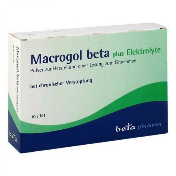 Macrogol beta plus Elektrolyte (10 stk)