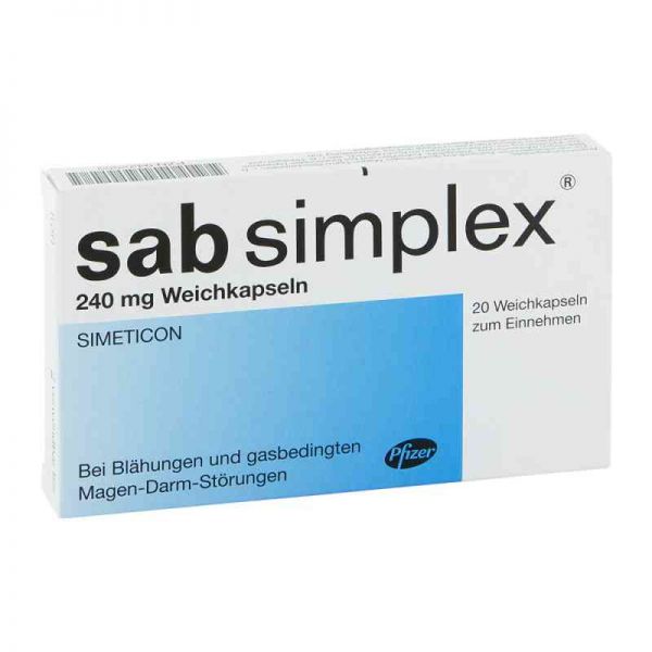 Sab simplex 240 mg Weichkapseln (20 stk)