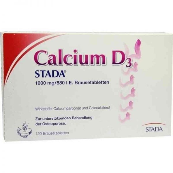 Calcium D3 STADA 1000mg/880 I.E. (120 stk)