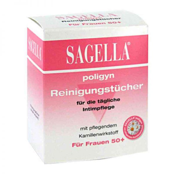 Sagella poligyn Reinigunstücher für die Intimpflege (10 stk)