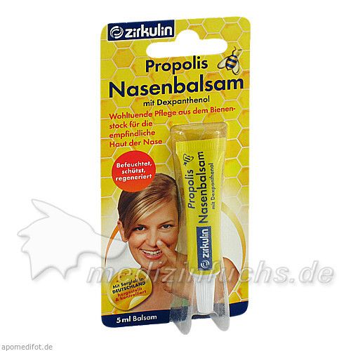 ZIRKULIN Propolis Nasenbalsam, 5 ML