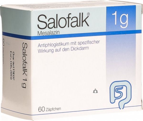 Salofalk 1g Suppositorien (Салофальк) 30 ST