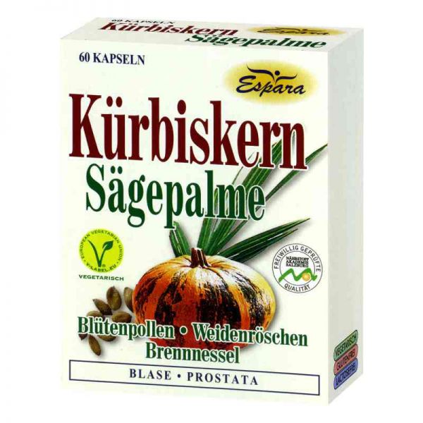 Kürbiskern-sägepalme Kapseln (60 stk)