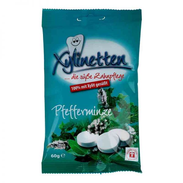 Xylinetten Pfefferminze Bonbons (60 g)