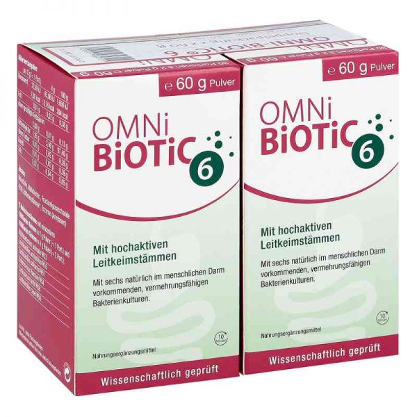 Omni Biotic 6 Pulver Doppelpackung (2X60 g)