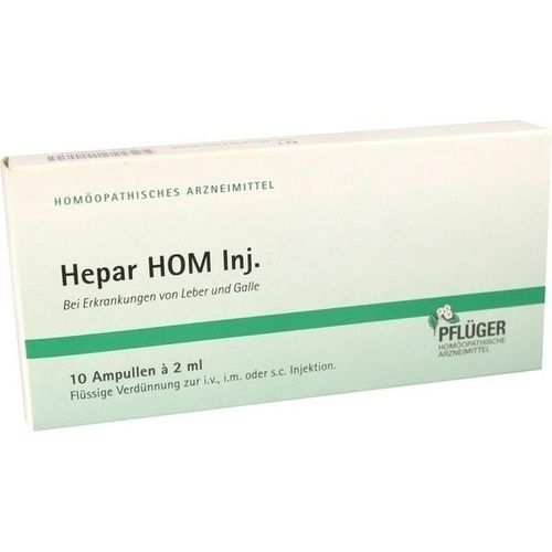 Hepar HOM Inj., 10X2 ML