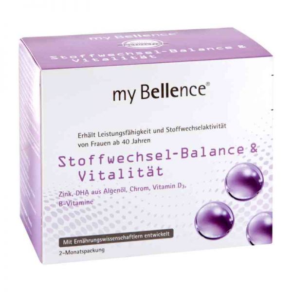 My Bellence Stoffwechsel-balance&vitalität Kombip. (2X60 stk)