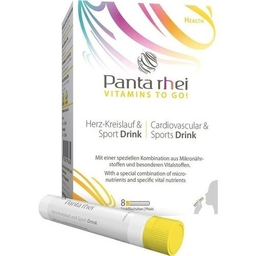 Panta rhei-Health 2 Herz-Kreislauf und Sport Drink, 8X25 ML