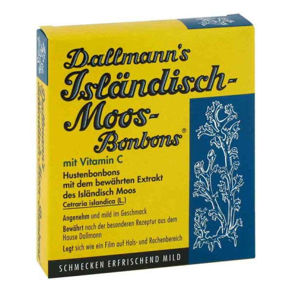 Dallmann's Isländisch Moos-bonbons (20 stk)