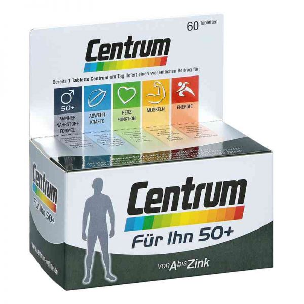 Centrum für Ihn 50+ Capletten (60 stk)