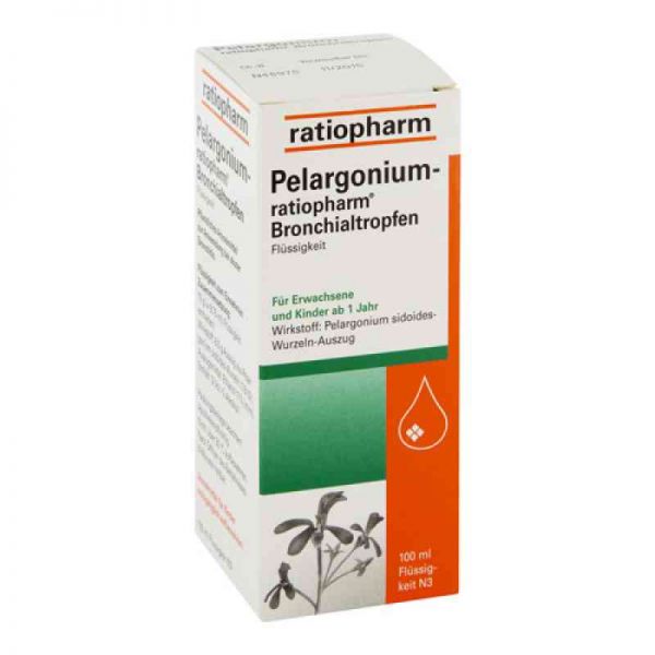 Pelargonium-ratiopharm Bronchialtropfen (100 ml)