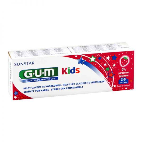 Gum Kids Zahncreme Erdbeere 2-6 Jahre (1 stk)