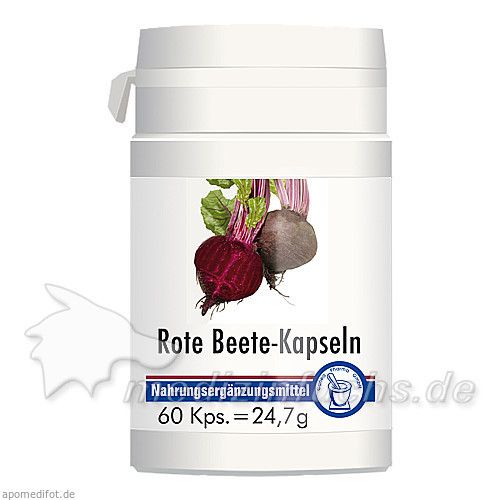 Rote Beete Kapseln, 60 ST